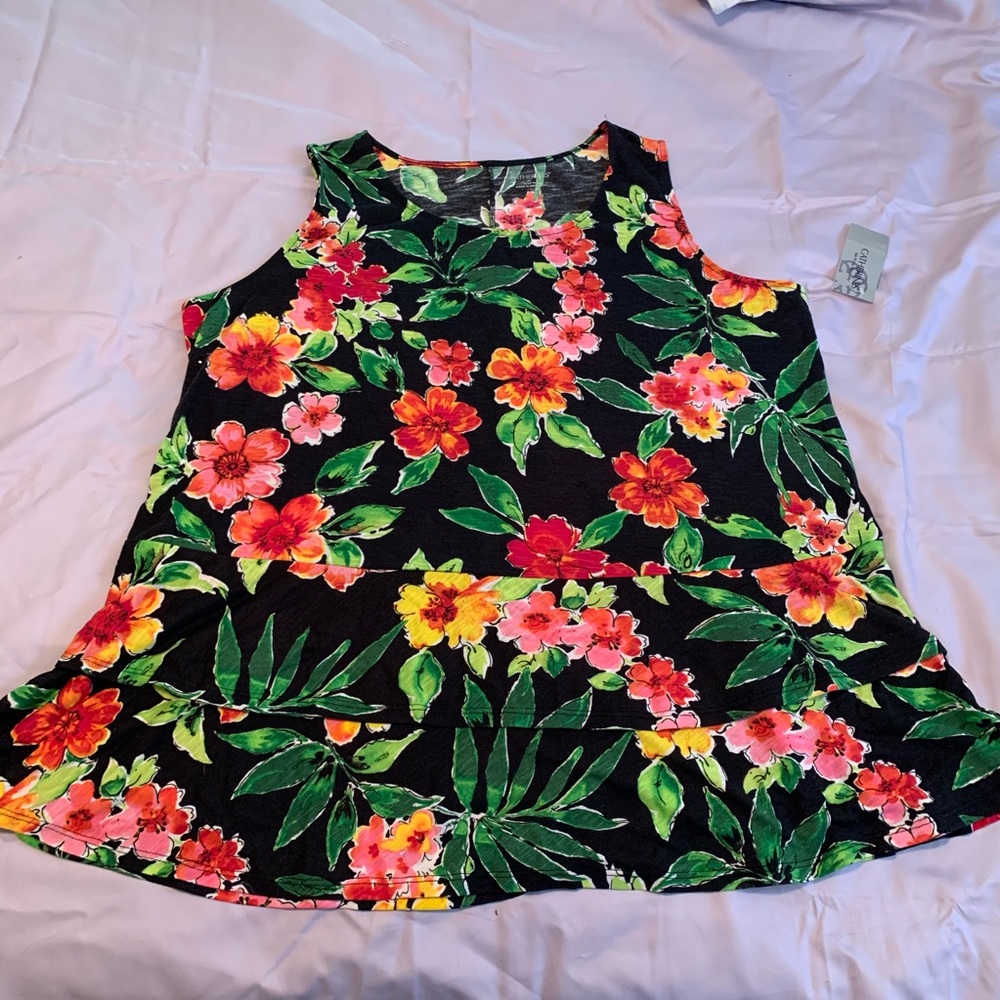 Catherine’s Floral Tank Top